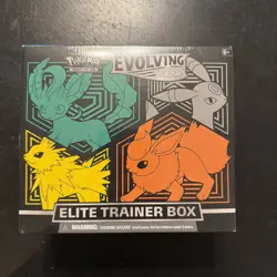 Pokemon Evolving Skies ETB Elite Trainer Box Brand New Factory Sealed! Eevee - Image 1