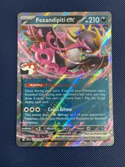 Fezandipity EX 038/064 Play! Pokemon TCG Prize Pack Holo Stamped - Image 1