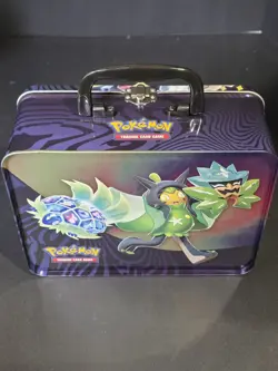Pokemon Fall 2024 Pikachu Collector Chest Tin Box Lunch Pale Empty - Image 5