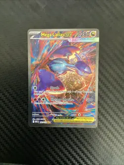 Mega Latias Ex 181/132 Secret Rare Pokemon TCG (Mega Evolutions NM) - Image 1