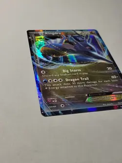 2016 Pokemon Kingdra EX 122/124 XY Fates Collide Full Art Ultra Rare Holo (C010) - Image 3