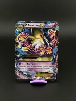 Pokemon M Alakazam ex 26/124 XY Fates Collide NM - Image 1