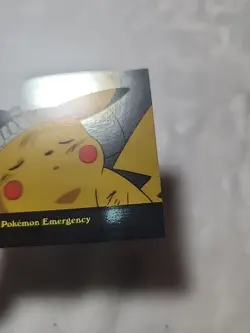 Pokemon Topps EP2 Pokemon Emergency Holo Foil Blue Label NM - Image 3