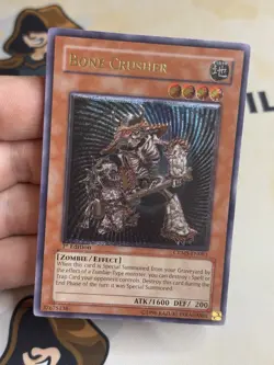 Bone Crusher CRMS-EN083 Ultimate Rare 1st Edition YuGiOh! NM - Image 2