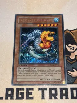 Frost and Flame Dragon TAEV-EN033 Secret Rare 1st Edition Yu-Gi-Oh! NM - Image 2