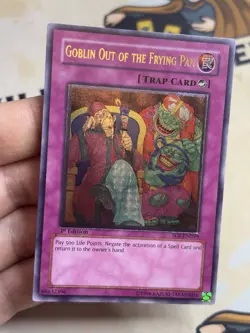 SOI-EN059 Goblin Out Of The Frying Pan Ultimate Rare 1st Edition YuGiOh! LP EURO - Image 2