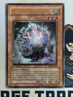 Ultimate Insect LV3 RDS-EN007 1st Edition Ultimate Rare YuGiOh NM - Image 3