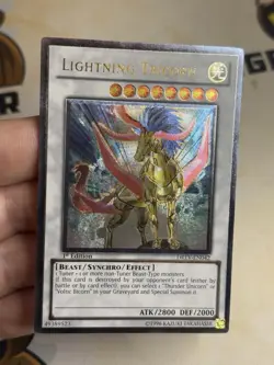 Lightning Tricorn DREV-EN042 Ultimate Rare 1st Edition YuGiOh! NM EURO - Image 2