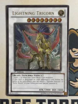 Lightning Tricorn DREV-EN042 Ultimate Rare 1st Edition YuGiOh! NM EURO - Image 3