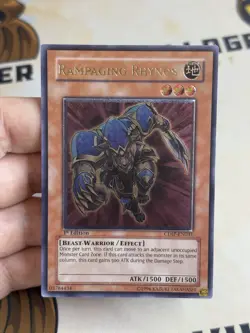 Rampaging Rhynos CDIP-EN031 Ultimate Rare 1st Edition YuGiOh! NM EURO Print - Image 2