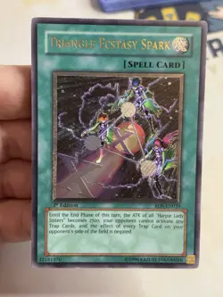 YuGiOh! Triangle Ecstasy Spark RDS-EN039 1st Edition Ultimate Rare NM - Image 2