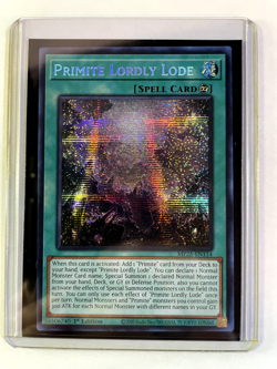 YuGiOh! - MP25-EN114 - Primite Lordy Lode - Prismatic Secret Rare - NM/M - Image 1