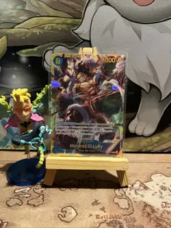 One Piece TCG Monkey.D.Luffy OP11-118 a Fist of Divine Speed! Secret Rare! NM/M! - Image 1