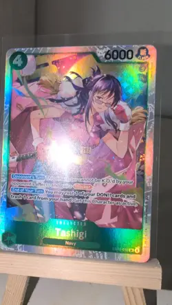 One Piece TCG - Tashigi PRERELEASE ENGLISH EB03-018 HEROINES SR - Near Mint - Image 2