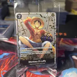 P-075 Monkey.D.Luffy Promo Card TS-02 Tin Set 02 ENGLISH SEALED - Image 1