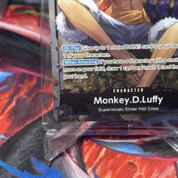 P-075 Monkey.D.Luffy Promo Card TS-02 Tin Set 02 ENGLISH SEALED - Image 4