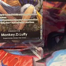 P-075 Monkey.D.Luffy Promo Card TS-02 Tin Set 02 ENGLISH SEALED - Image 5