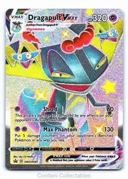 Dragapult VMAX SWSH097 - SWSH Black Star Promo - Pokemon Card - Near Mint - Image 1