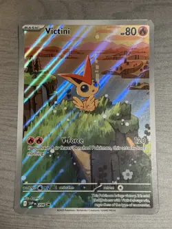 Victini 208 Sv: Scarlet & Violet JUMBO/OVERSIZED Promo Card Holo - Image 1