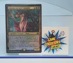 Jenova, Ancient Calamity Prerelease Final Fantasy Foil Card NM Tracking Stamped - Image 1