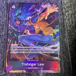 Trafalgar Law (Illustration Box Vol.6) P-093 One Piece Promotion Cards Foil - Image 1