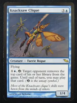 Knacksaw Clique - SHM - Mtg Card #1FT - Image 1