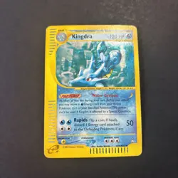 Pokemon Card Kingdra Holo - H14/H32 Aquapolis Eng - Vintage Very Rare - Image 2