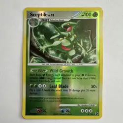 Pokemon Sceptile 8/106 Great Encounters Holo Rare Stage 2 100 HP Card - Image 1
