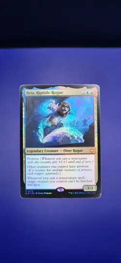 Bria, Riptide Rogue Foil Bloomburrow #379 Mythic Magic The Gathering Card MTG - Image 1