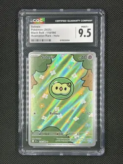 Pokemon TCG Solosis Illustration Rare Black Bolt, English Edition, Card 118/086 - Image 1
