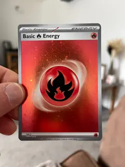 Fire Energy Holo Foil 002 Pokemon 151 - Pokemon TCG Card - Near Mint - Image 1