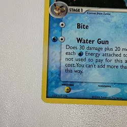 Vaporeon 6/17 POP Series 3 Promo Pokemon Card Holo Foil Rare Near Mint - Image 4