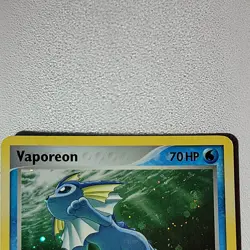 Vaporeon 6/17 POP Series 3 Promo Pokemon Card Holo Foil Rare Near Mint - Image 5