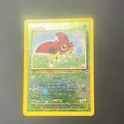 Pokemon Ledyba 07/18 Southern Islands Promo Reverse Holo 40 HP Card - Image 1