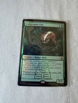 Badgermole Cub Avatar: The Last Airbender Foil MTG - Image 1
