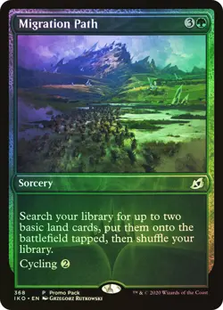 MTG FOIL Migration Path (Promo Pack) (Ikoria: Lair of Behemoths) - Promo #368 - Image 1