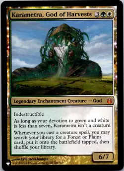 Karametra, God of Harvests M The List Reprints 148/165 NM - Image 1