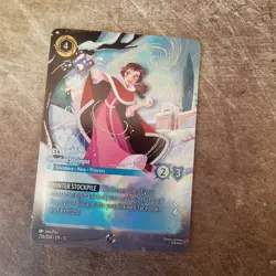 Lorcana Winterspell Belle Snowfield Strategist Enchanted 236/204 - Image 1