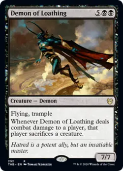 Mint/Near-Mint, English - 4 x MTG Demon of Loathing - Theme Booster Exclusive Th - Image 1