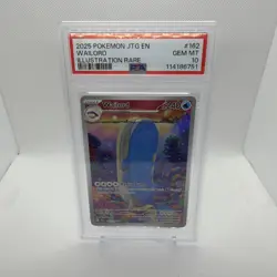 Pokemon Wailord Sv09 Journey Together Illustration Rare Holo 162/159 PSA 10 - Image 1
