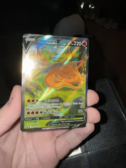 Pokemon TCG Charizard V Crown Zenith Promo Mint Condition - Image 1