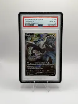Pokemon 2022 Lugia V 186/195 Alt Art Silver Tempest GEM MINT PSA 10 - Image 1