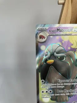 Pokemon TCG - Mabosstiff Ex- Ultra Rare Card - Destined Rivals Series 218/182 - Image 4