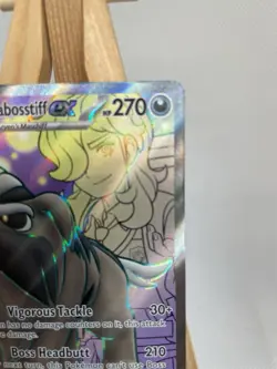 Pokemon TCG - Mabosstiff Ex- Ultra Rare Card - Destined Rivals Series 218/182 - Image 5
