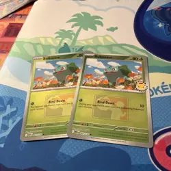 2025 Pokemon Bulbasaur Pokemon Day Play Promo Lot of 2. 001/132. - Image 1