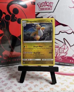 2017 Pokemon TCG Dragonite Sun & Moon 96/149 Cosmos Holo Near Mint - Image 1