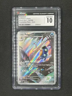 Pokemon TCG Palpitoad Illustration Rare Black Bolt English 104/086 - Image 1