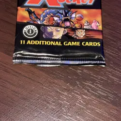 Pokemon TCG Team Rocket Booster Pack GYARADOS Art W/ 2 Mystery Halos Added - Image 2