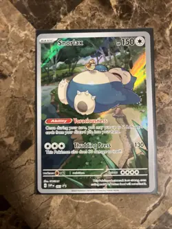 Pokemon TCG Snorlax SVP051 Scarlet and Violet 151 Promo NM (E2315 - Image 1