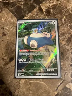 Pokemon TCG Snorlax SVP051 Scarlet and Violet 151 Promo NM (E2315 - Image 2